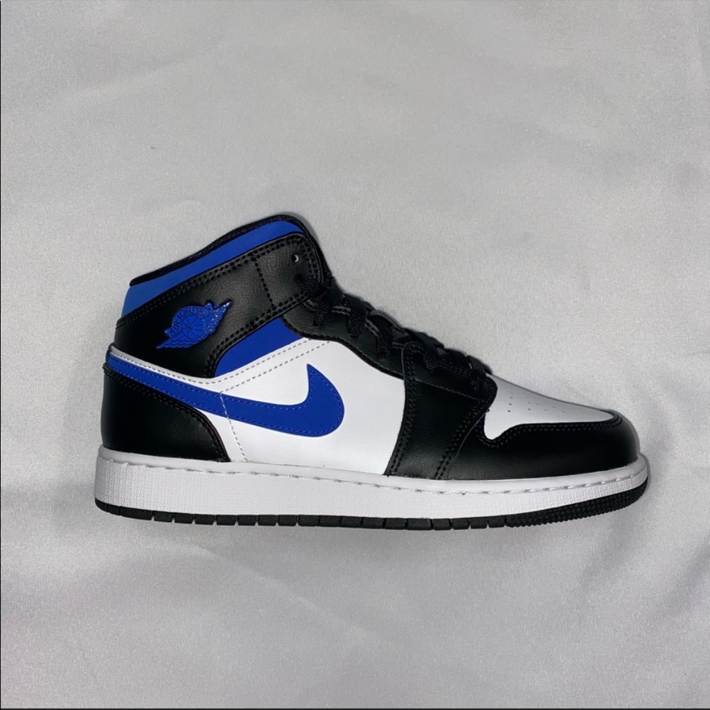 Nike Air Jordan 1 Mid Gs “Game Royal “ 7y 8.5w New